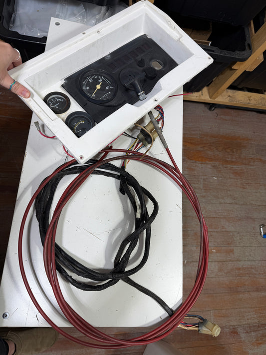 Yanmar Engine Panel With Wiring