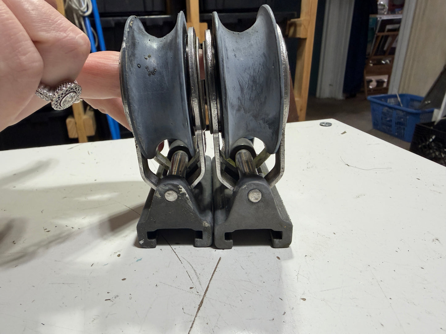 PAIR 1" Sheet Blocks - 3/4" Line Diameter - 1998 MacGregor 26X