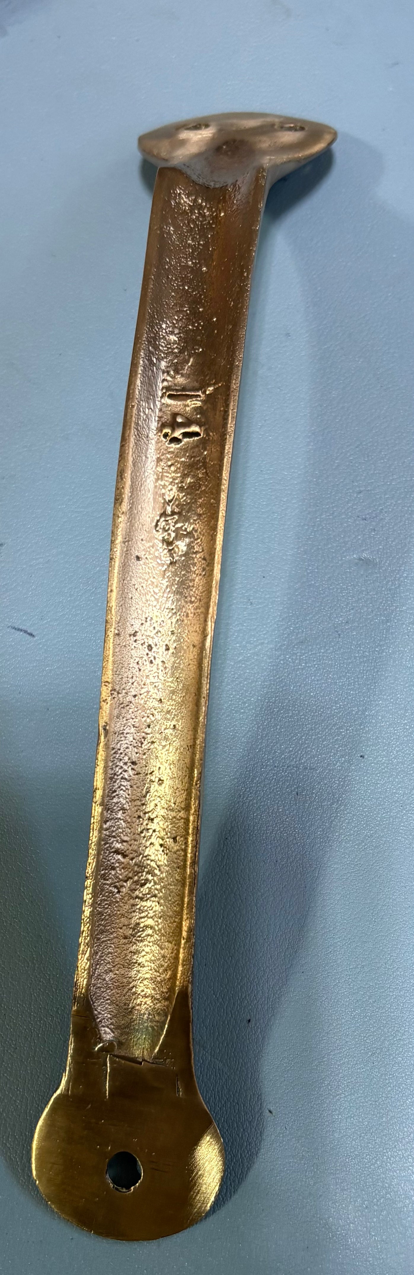 Bronze Dinghy Seat Brace 9" long