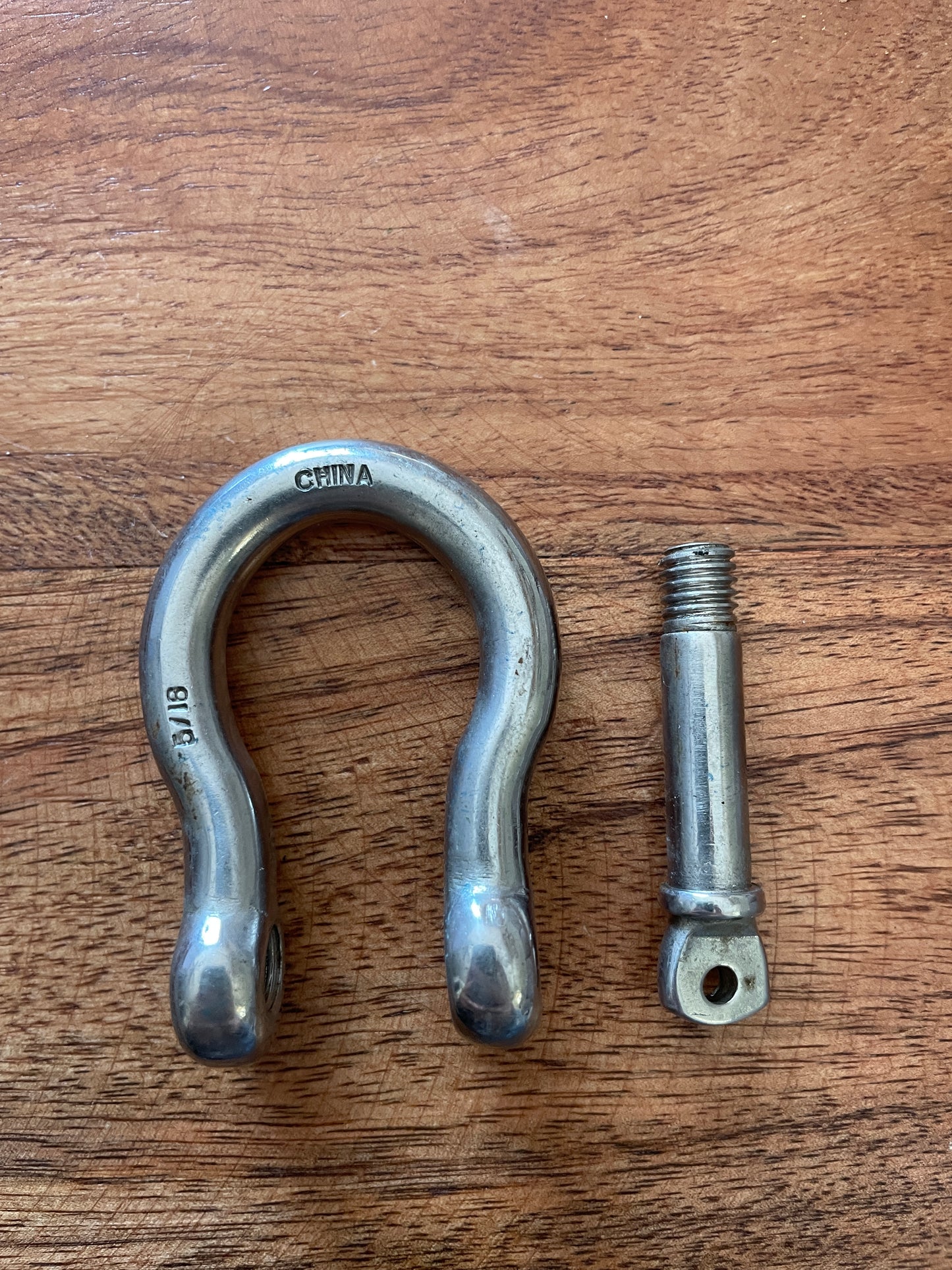 SS D Ring Shackle - 5/16” Made IN China