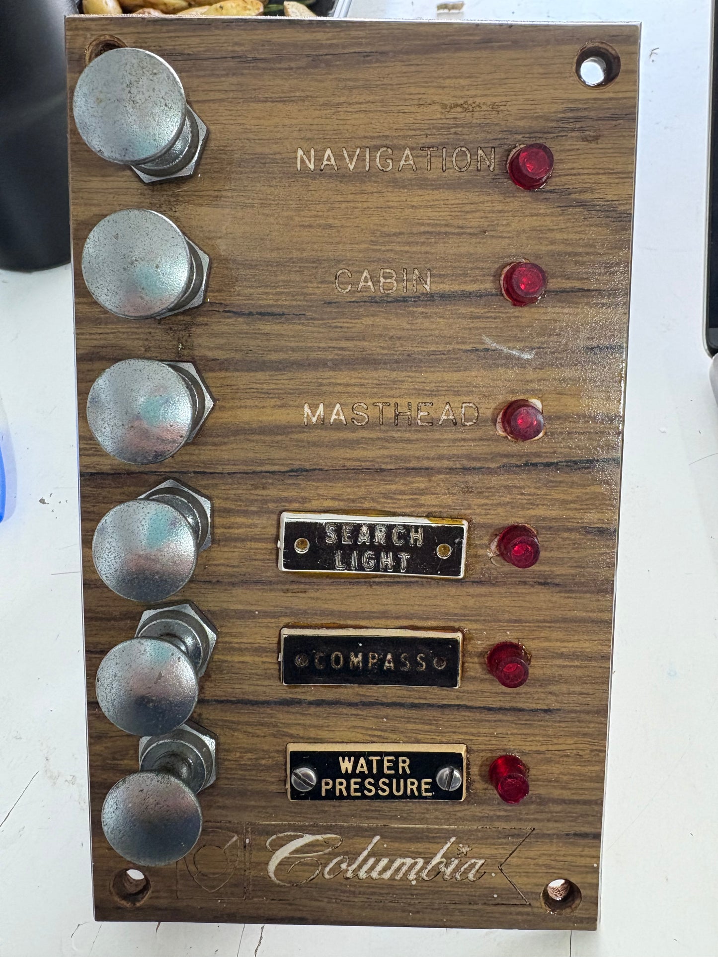 Columbia 36 Switch Panel