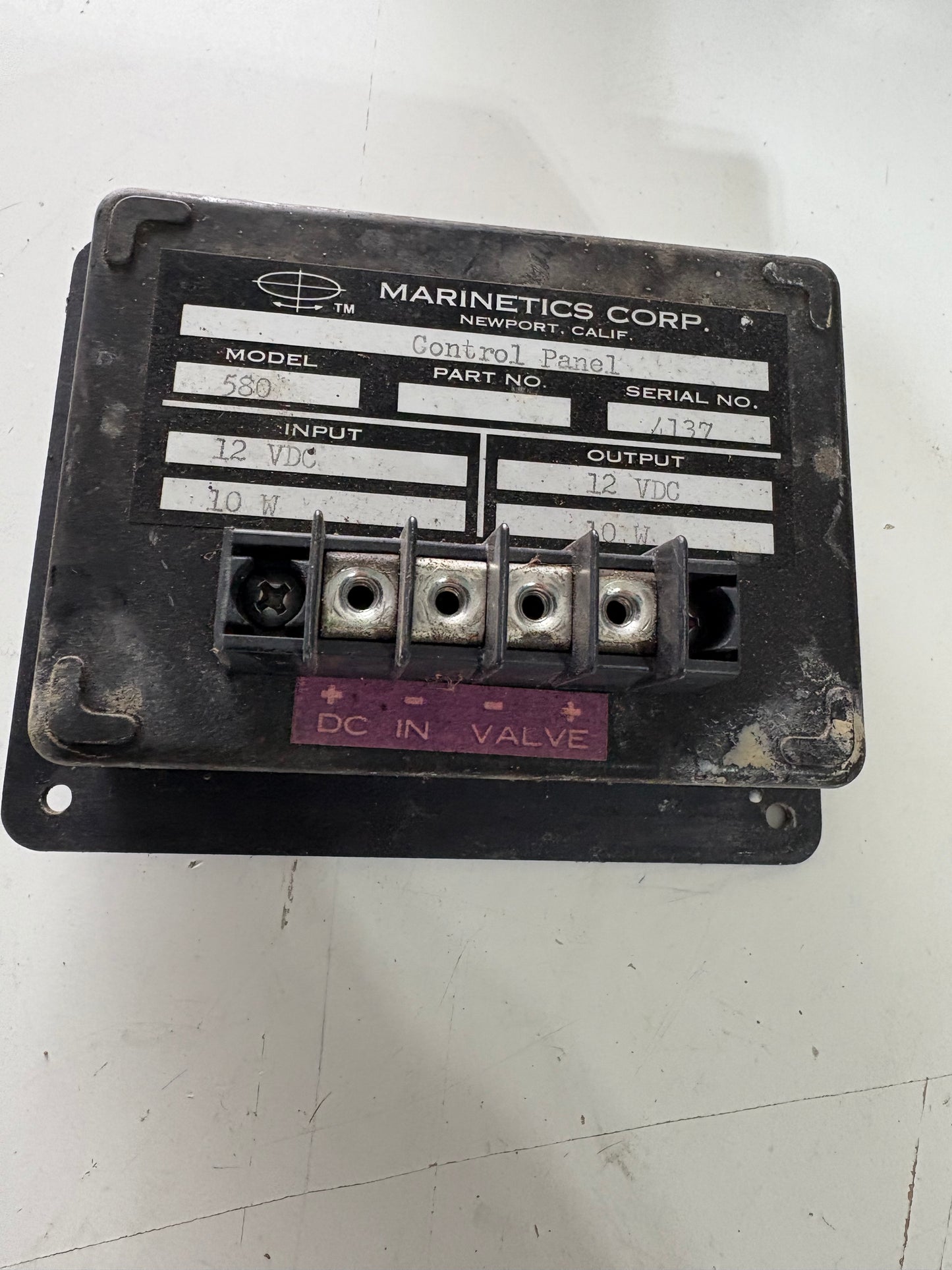 Columbia 36 Marinetics LP Gas Switch/Fuse