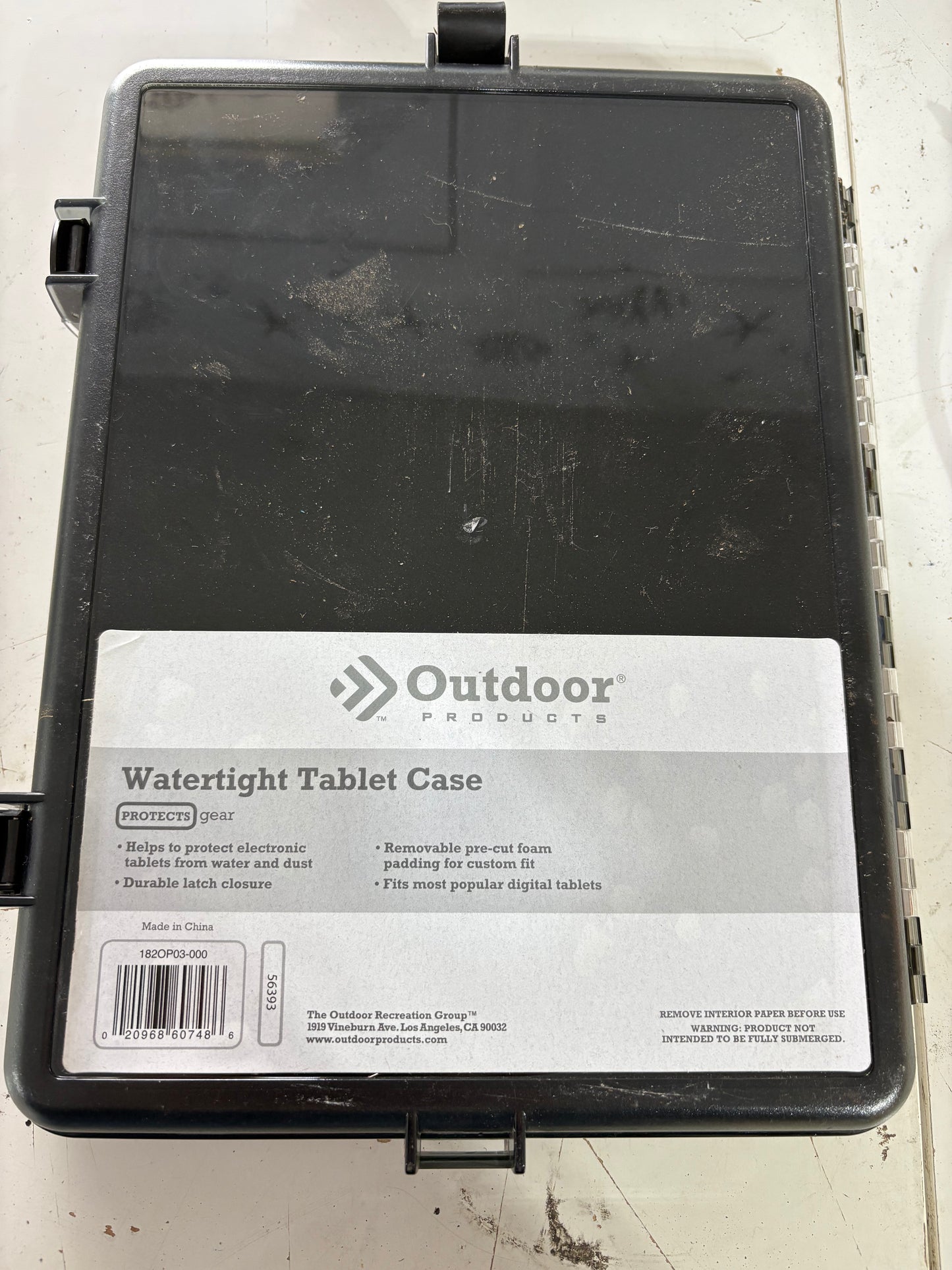 Outdoor Products Watertight Tablet Case