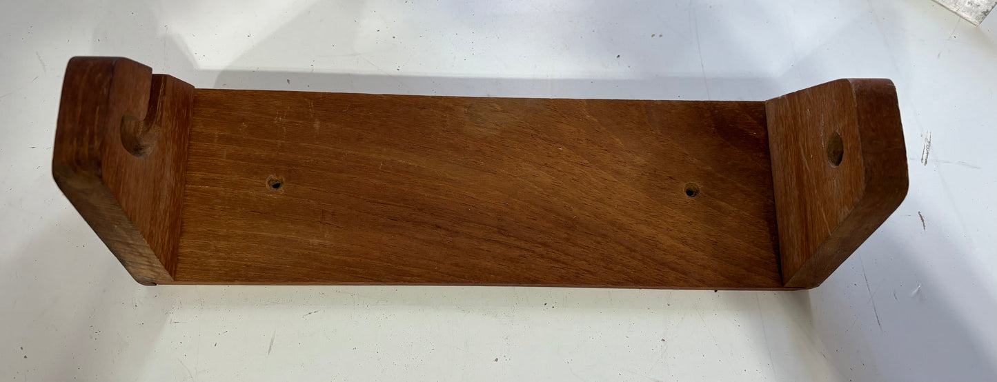 Teak Paper Towel Holder