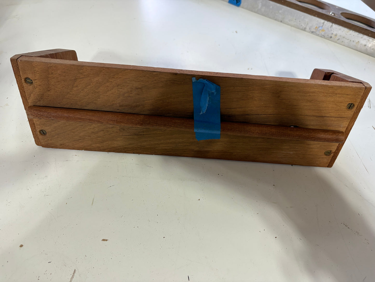 Teak Paper Towel Holder