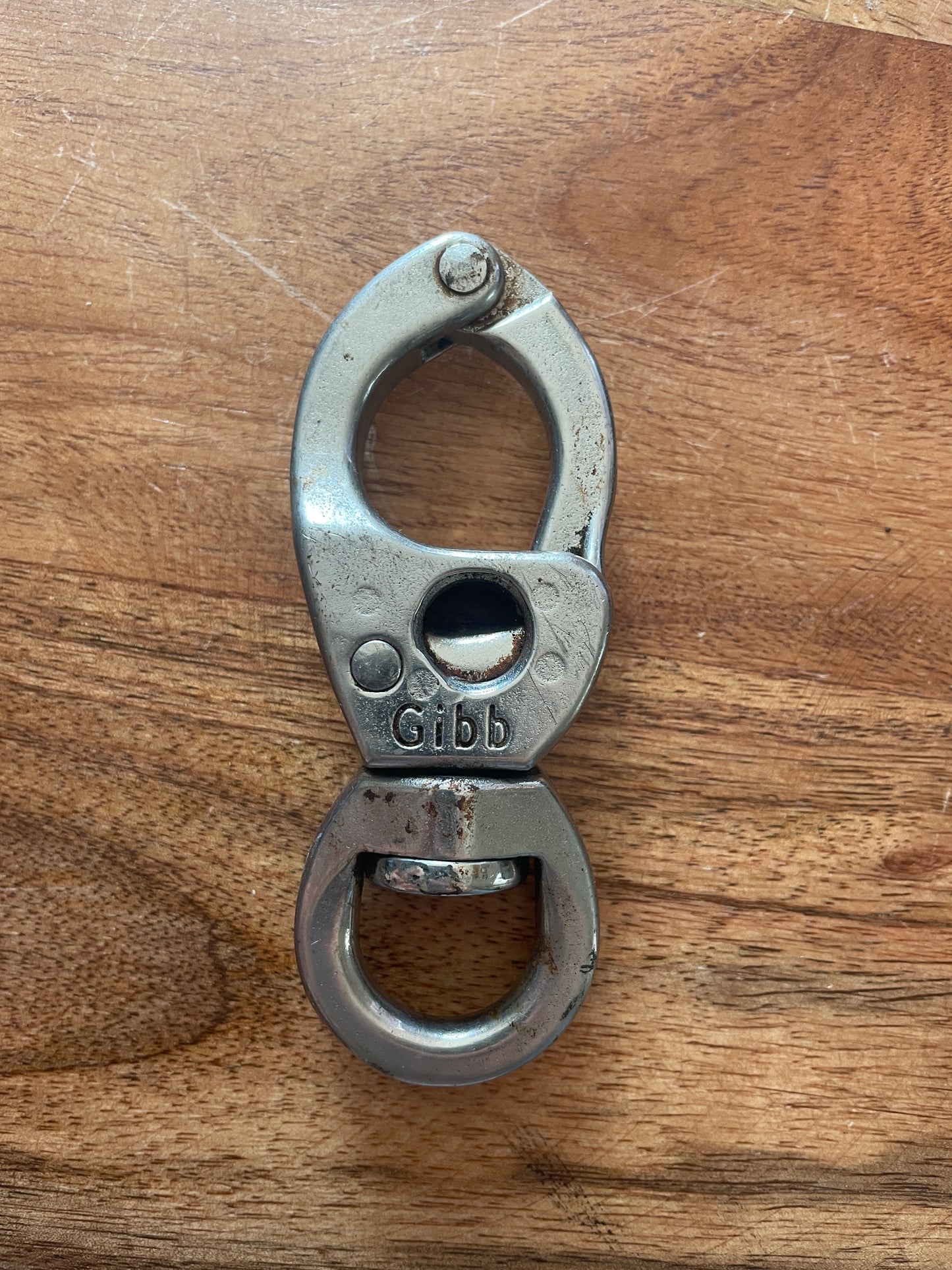 Gibb 3/4” Stainless Steel Swivel Bail Shackle