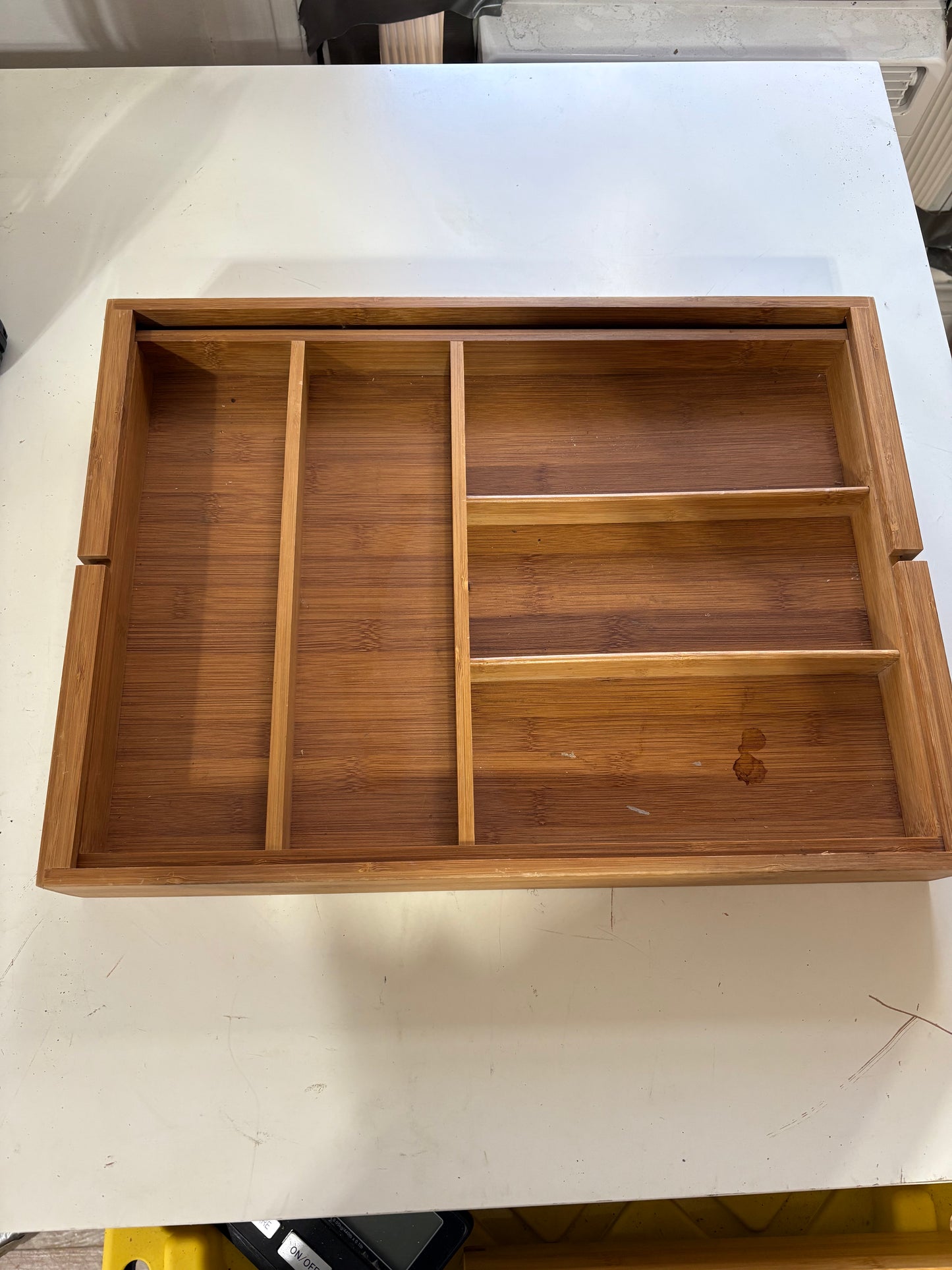 Bamboo Expandable Organization Tray