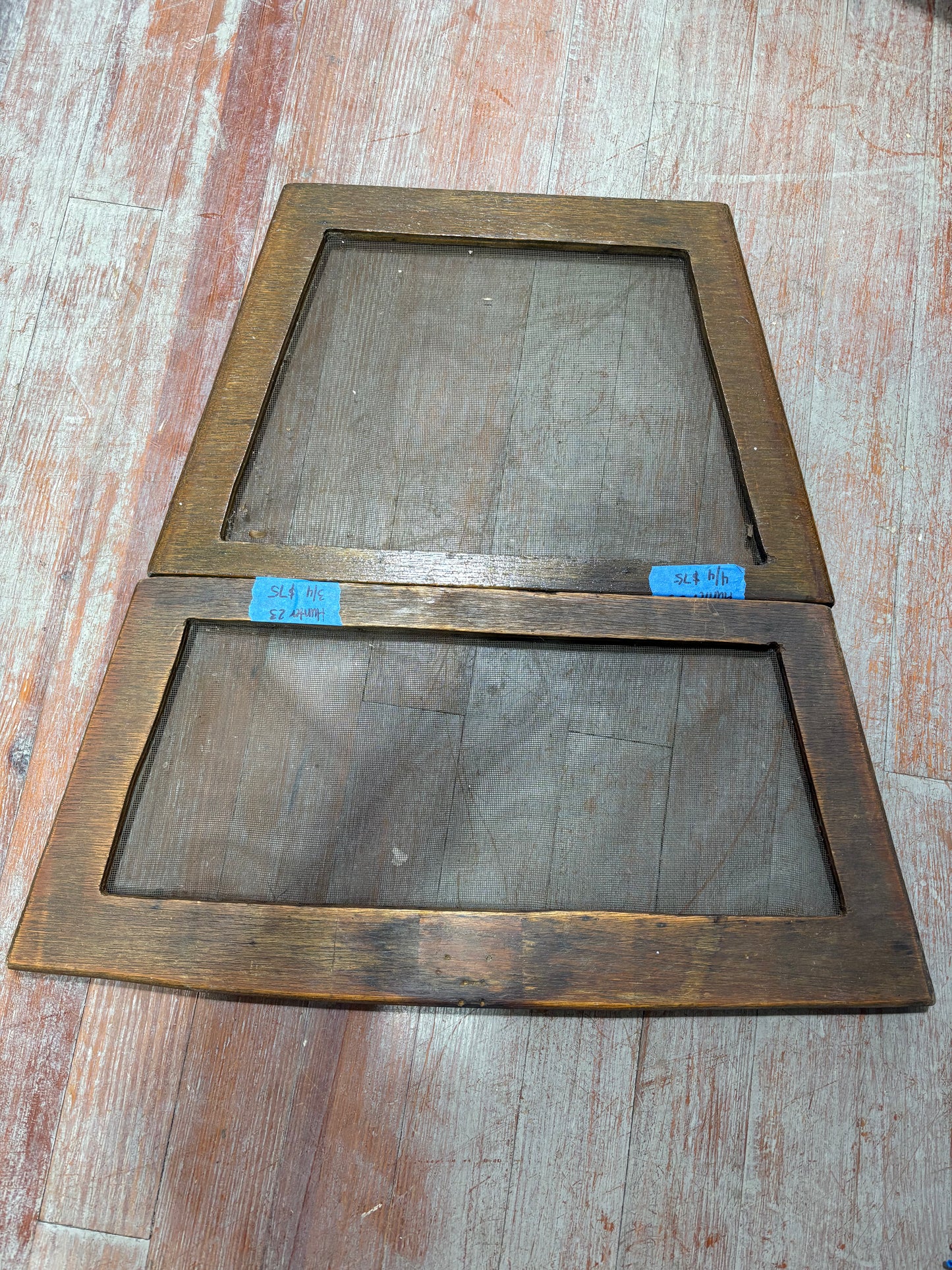 Hunter 23 Screen Teak Companion Way Boards #45