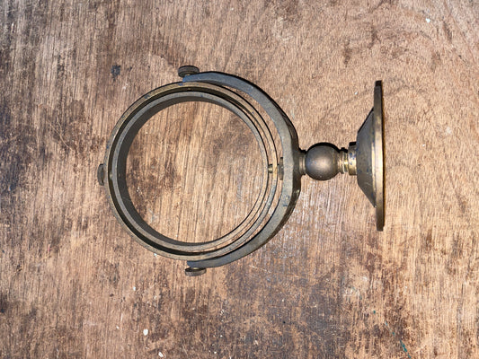 Vintage Brass Oil Lamp Gimbal- 3 1/4” Inner Diameter