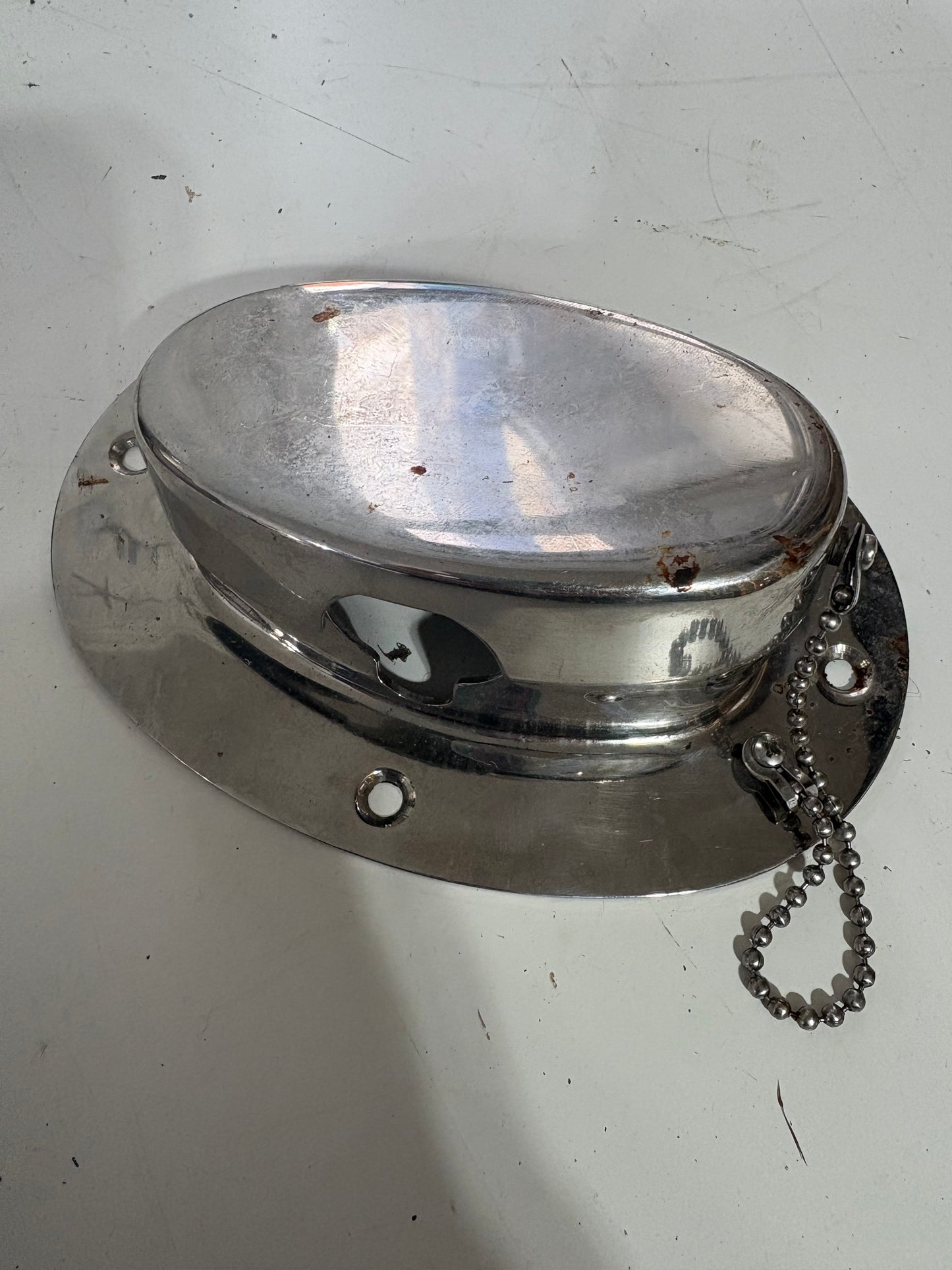 Stainless Anchor Hawse- ID 4 1/4” x 2 1/4”  (no hook)