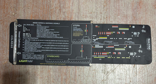 Weems and Plath LIGHTrule COLREGS