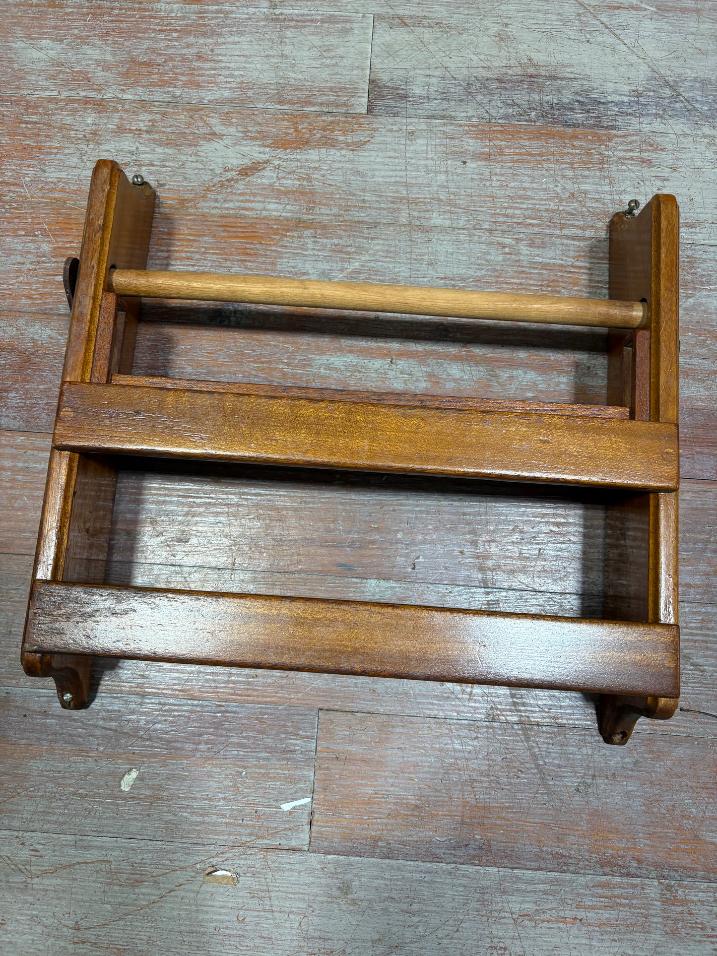 Teak Wall Mounted Rack from Tartan 34C