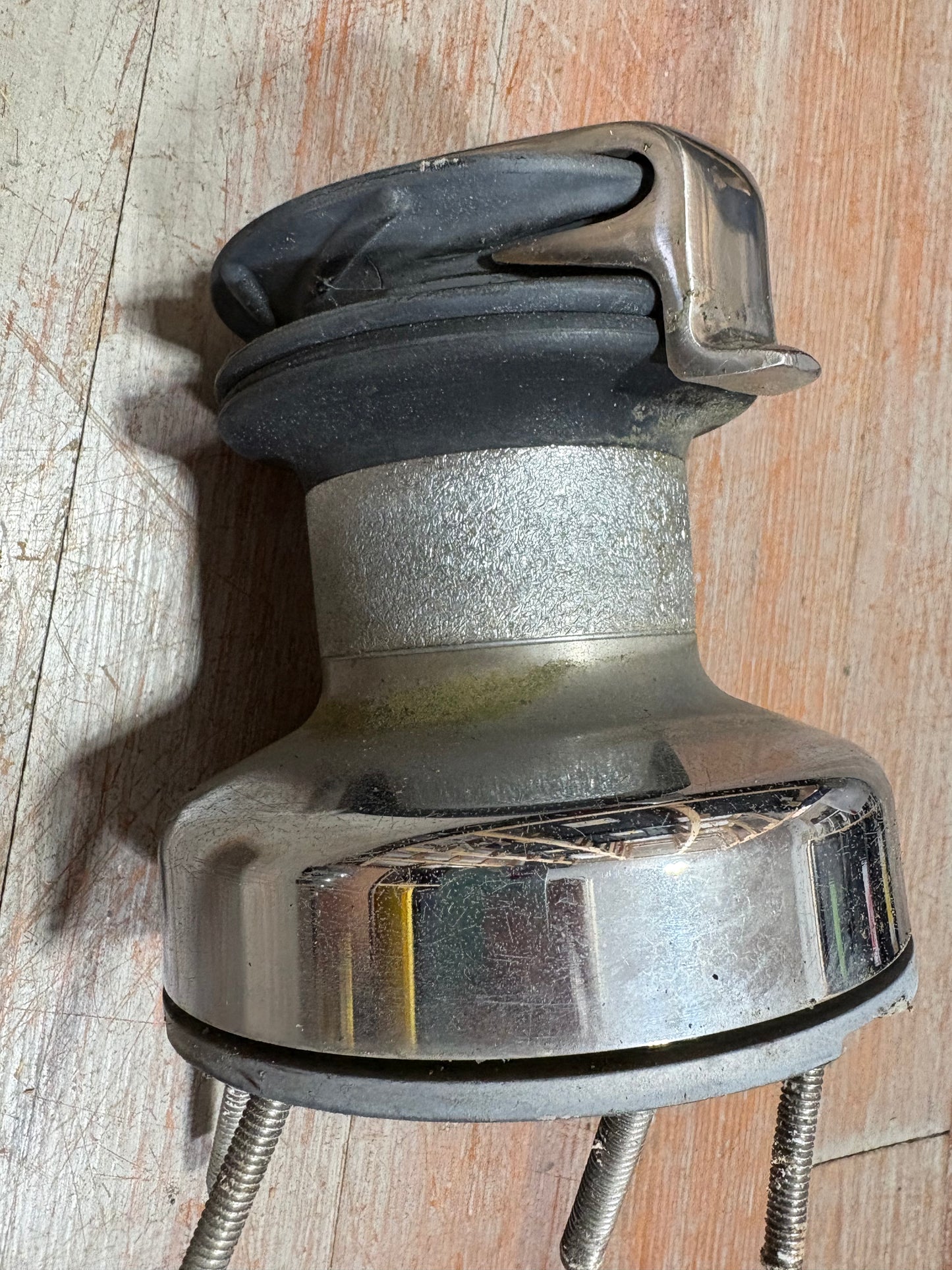 Maxwell 17 Chromed Bronze Self Tailing Winch