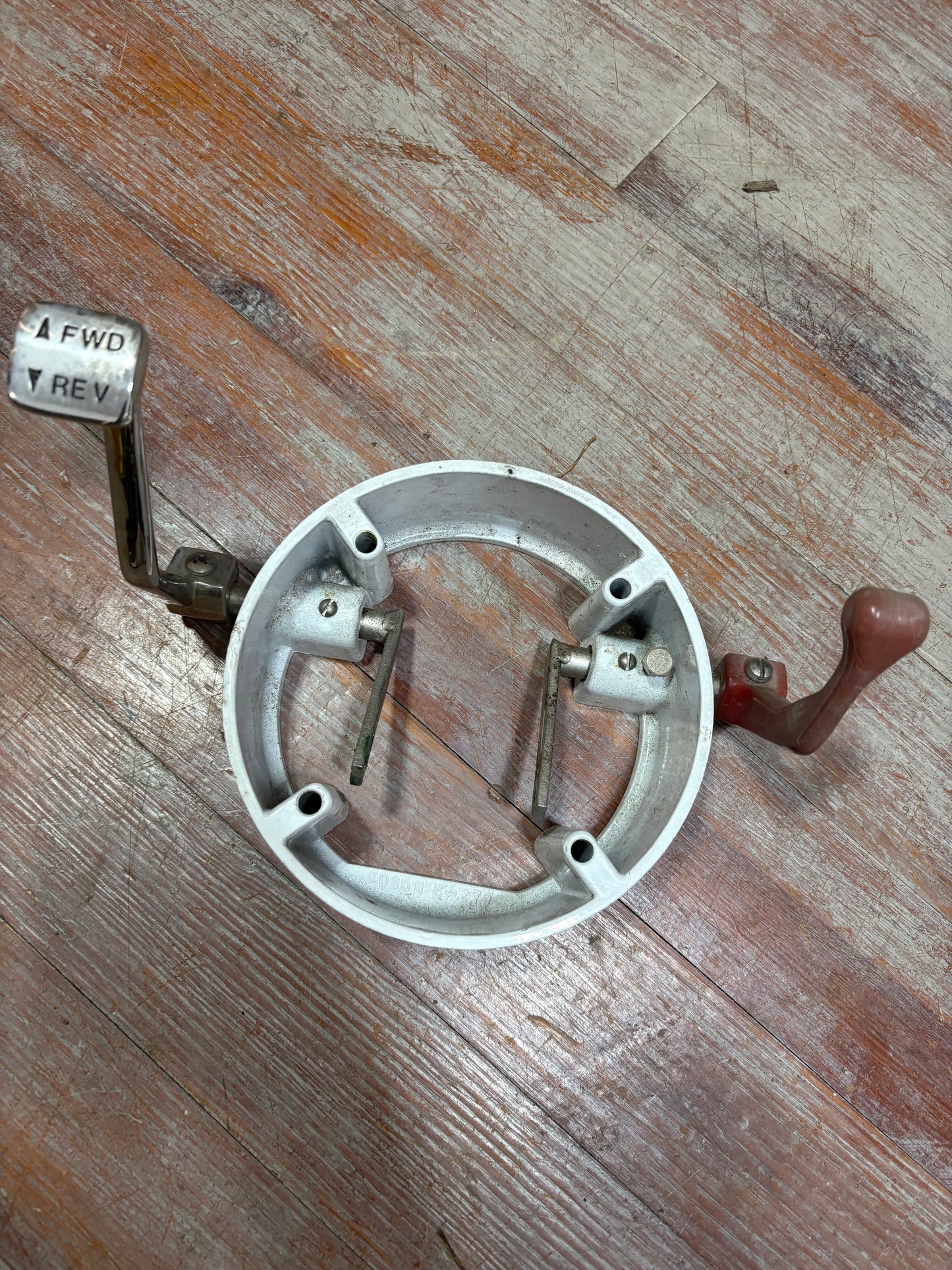 Pedestal Control Collar With Nice SS FWD/REV Handle