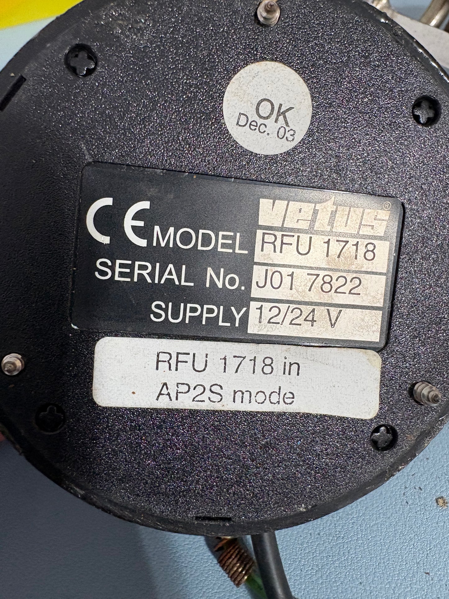 Vetus Rudder Position Censor