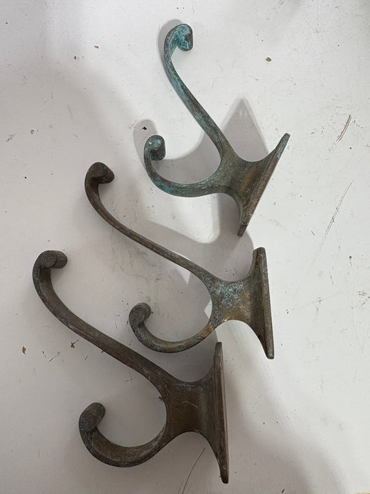 Bronze Wall Hooks (3)