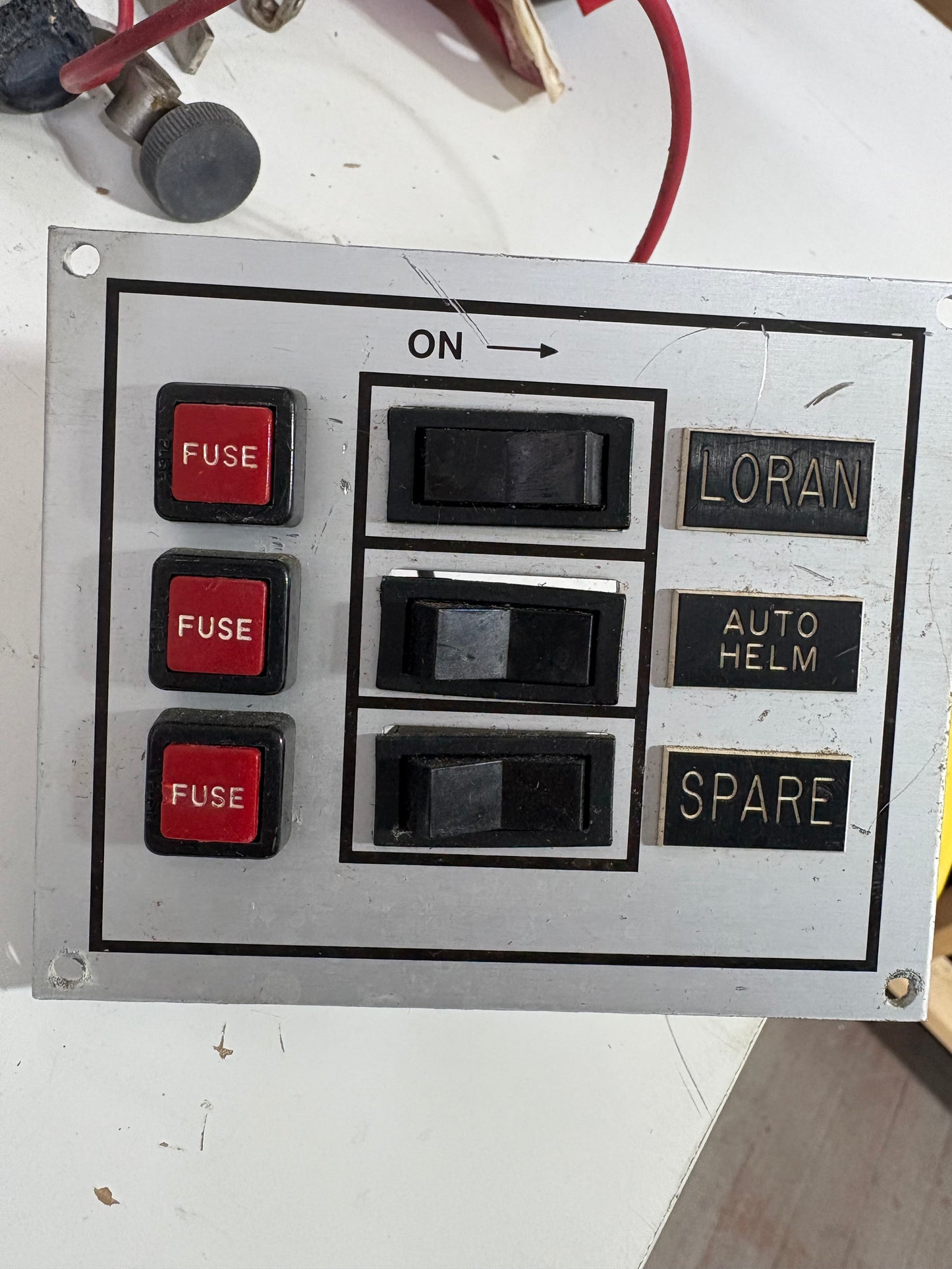 Fuse Panel 3 switch