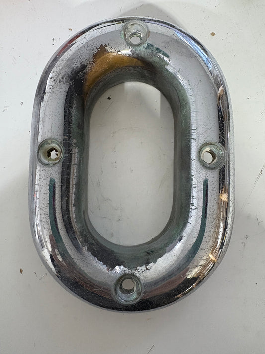 Chromed Bronze Hawse Pipe