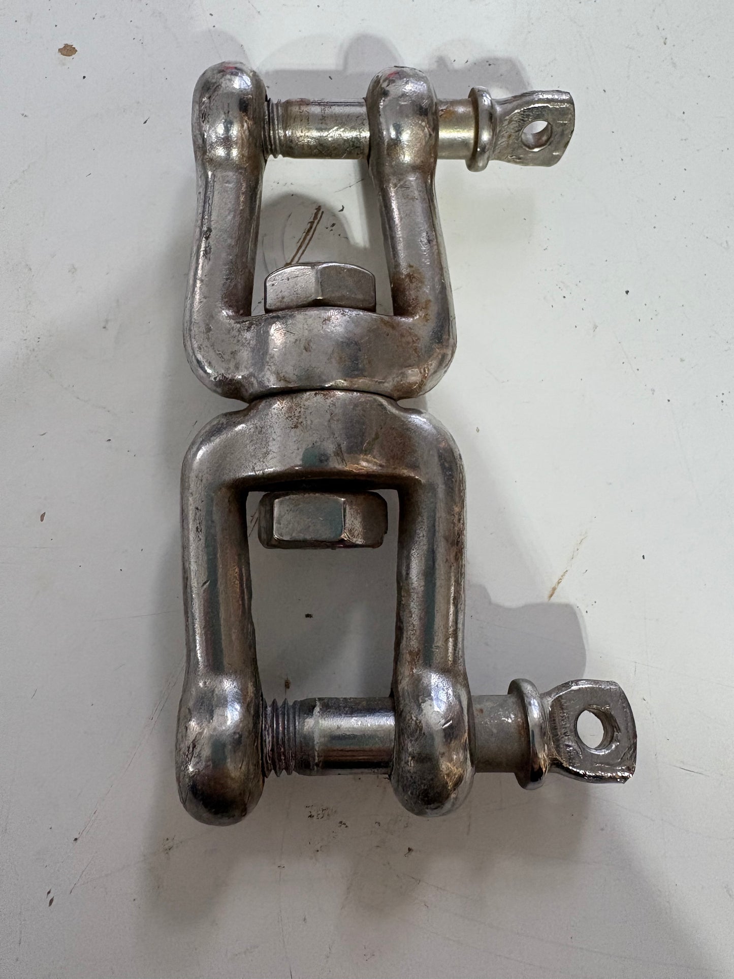 Forked Double Swivel Shackle