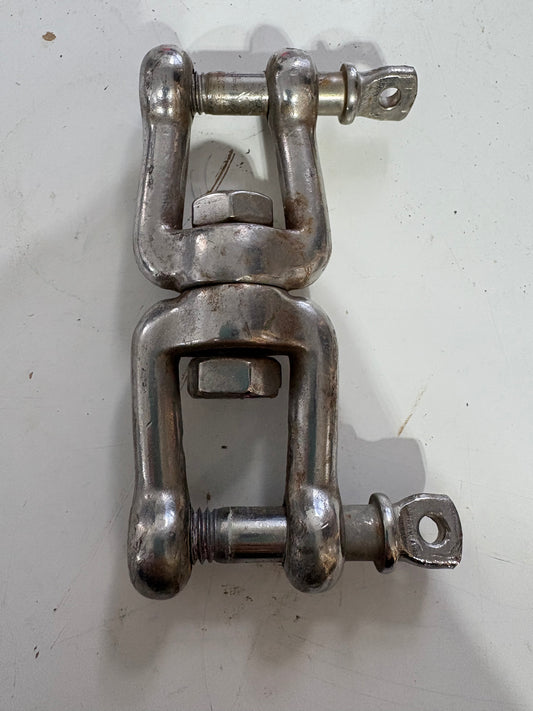 Forked Double Swivel Shackle