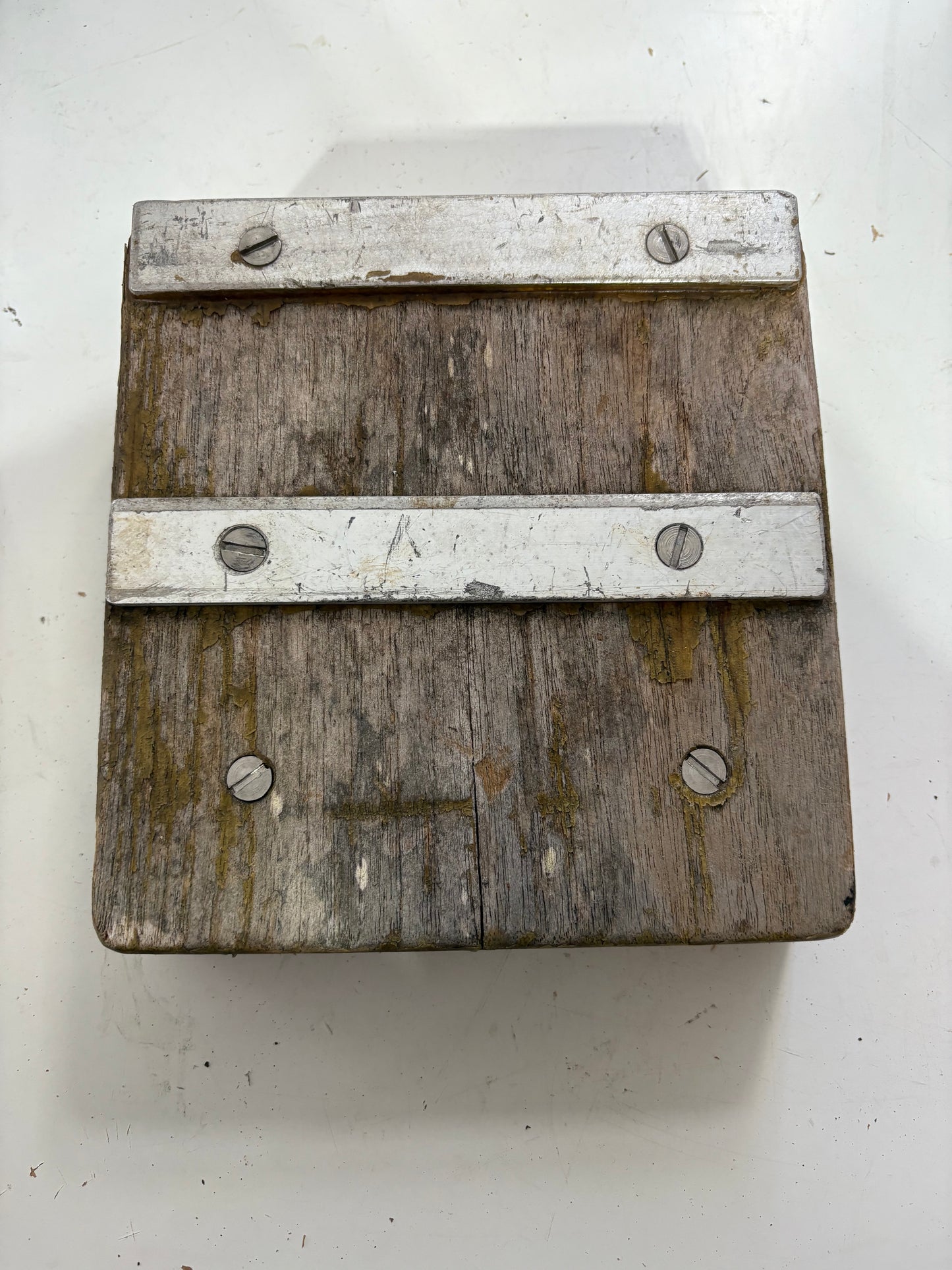 Teak Motor Mount for Stern Railing