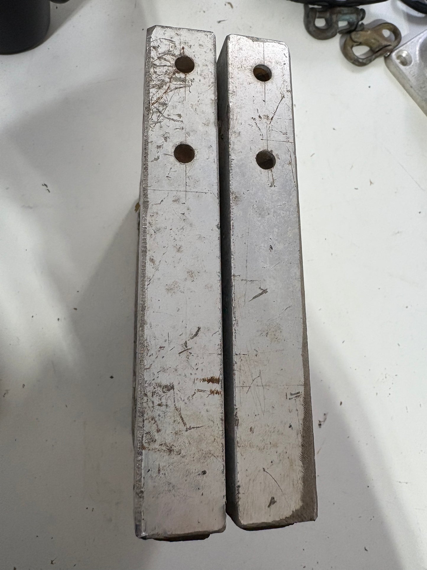 Teak Motor Mount for Stern Railing