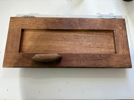 Teak Horizontal Teak Door --#237