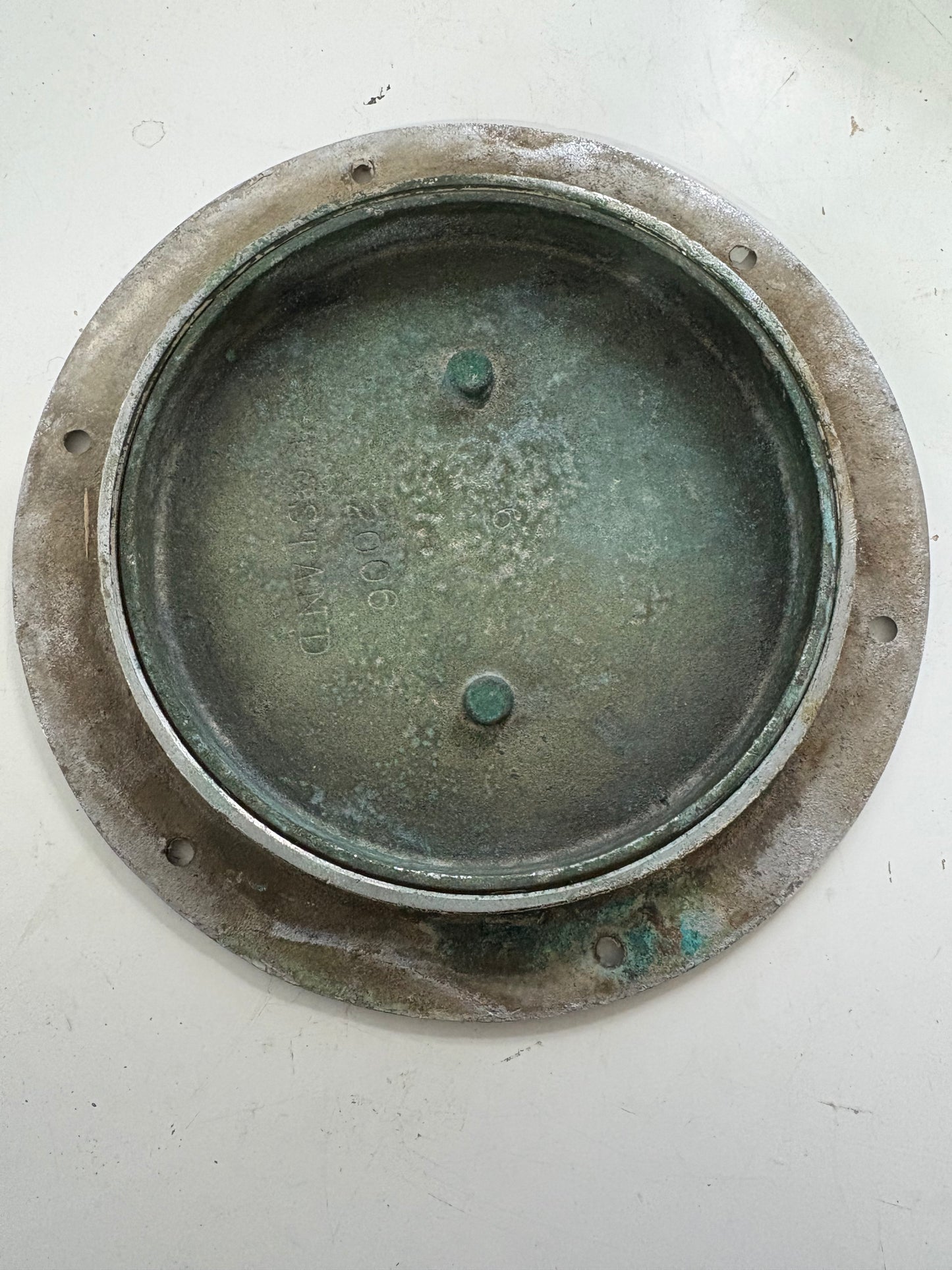 Bronze 6" Deck Plate