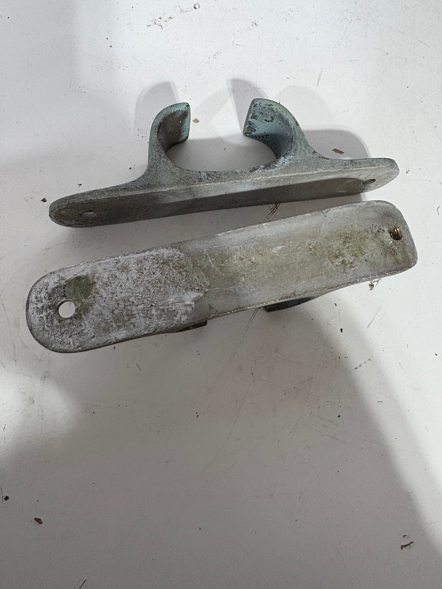 Vintage Bronze Chocks Pair