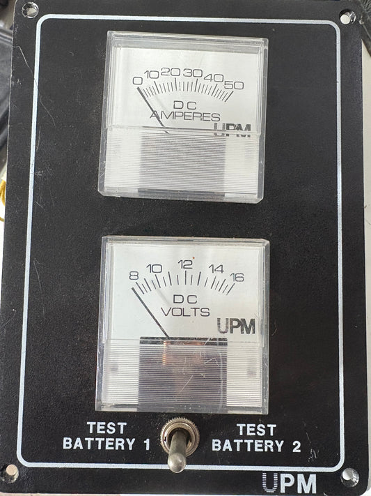 UPM Battery Test Switch Panel off Islander 36