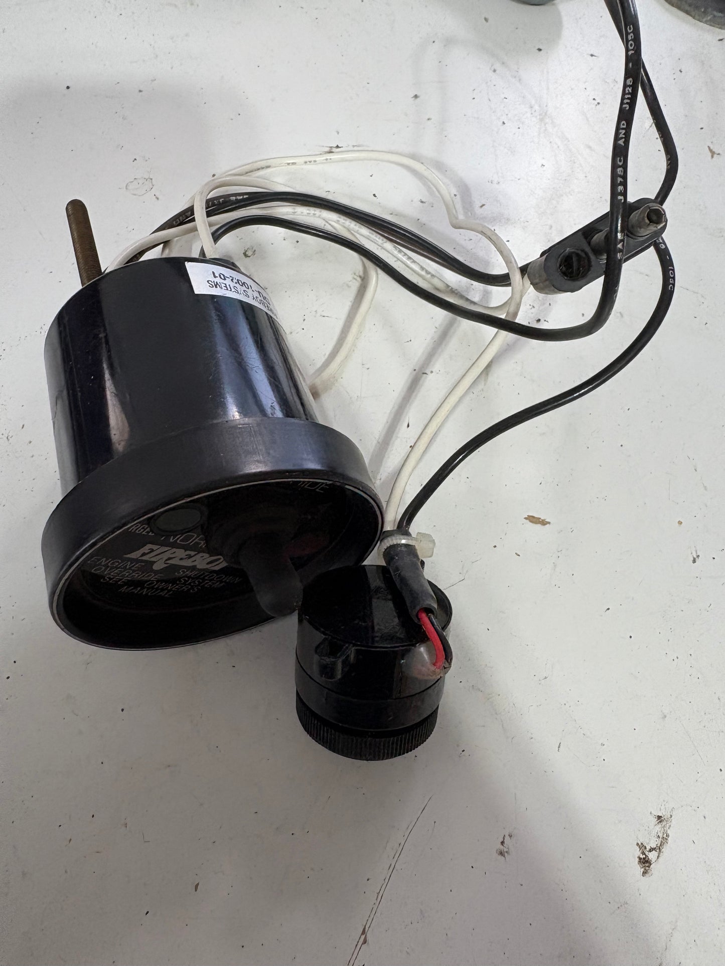 Fireboy Engine Override Switch