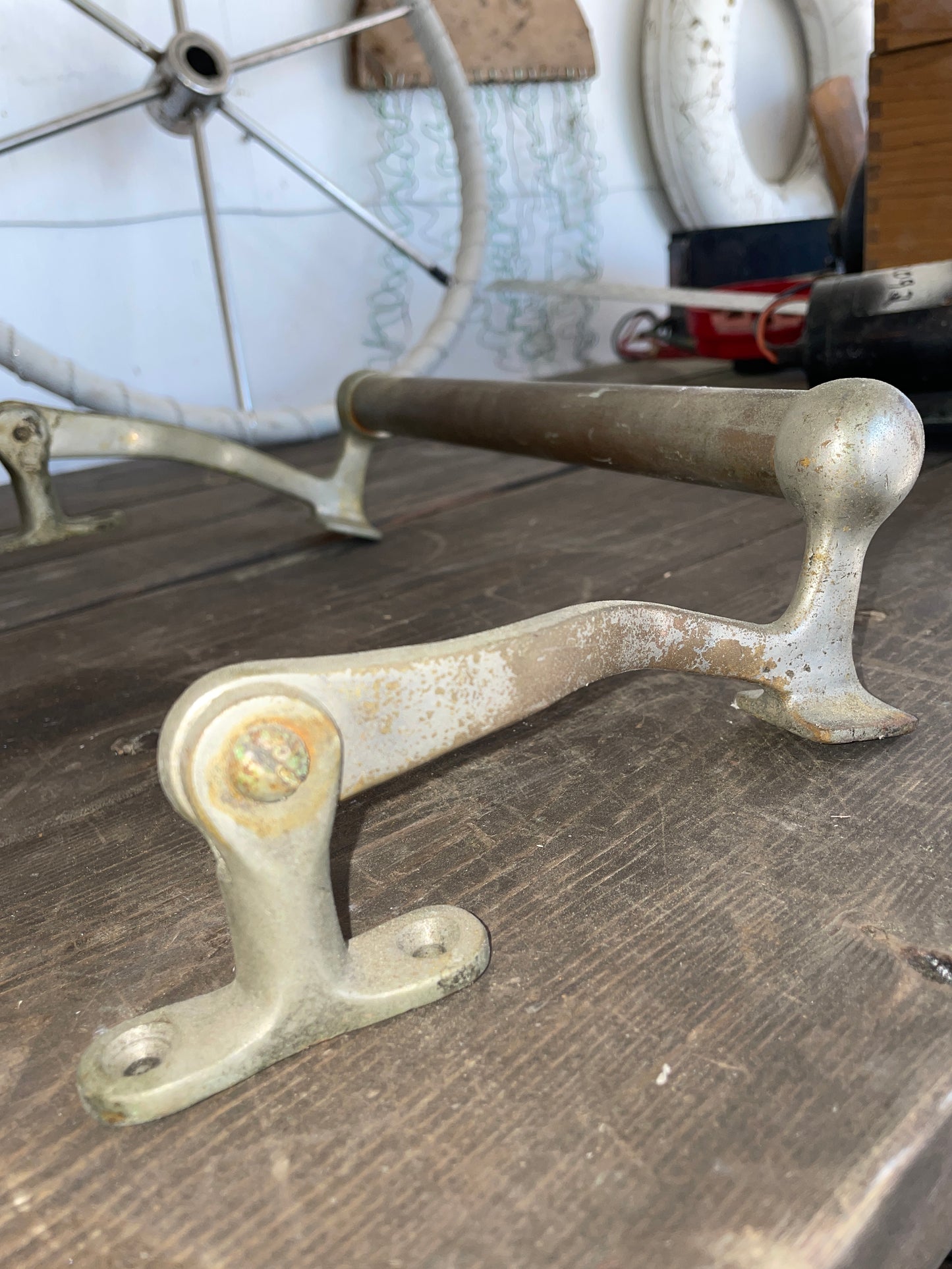 Solid Brass Single Step 12” Long
