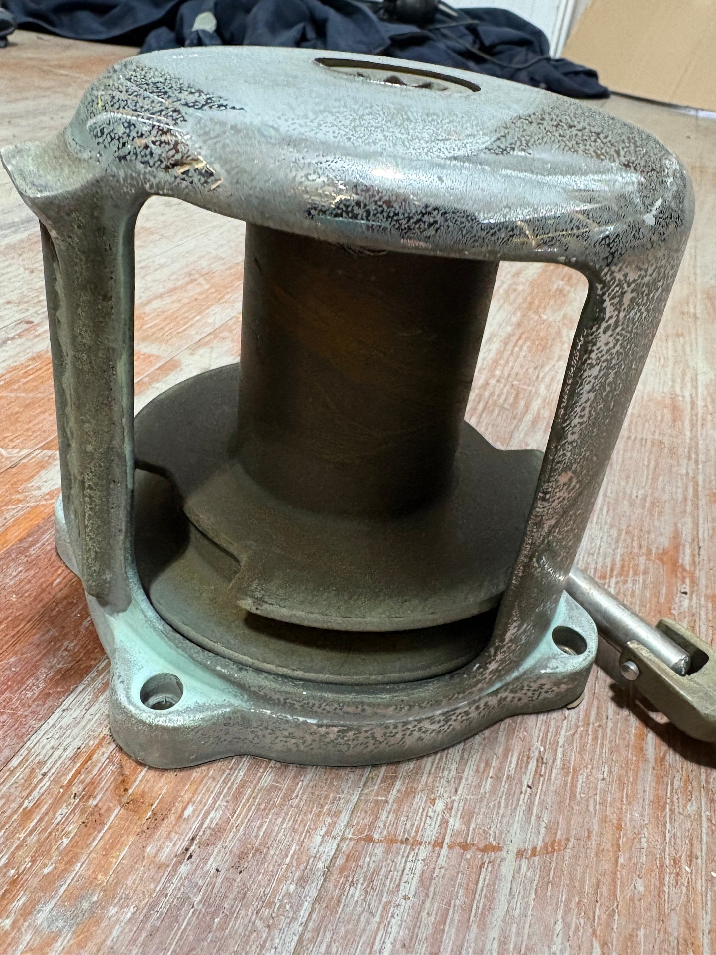 Chromed Bronze Centerboard Winch