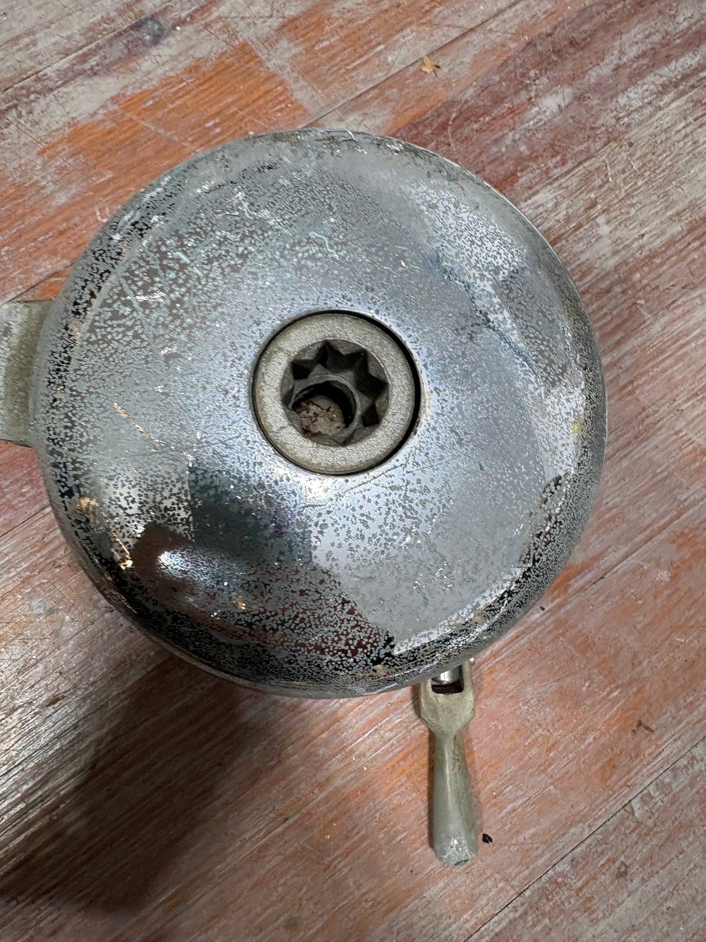 Chromed Bronze Centerboard Winch