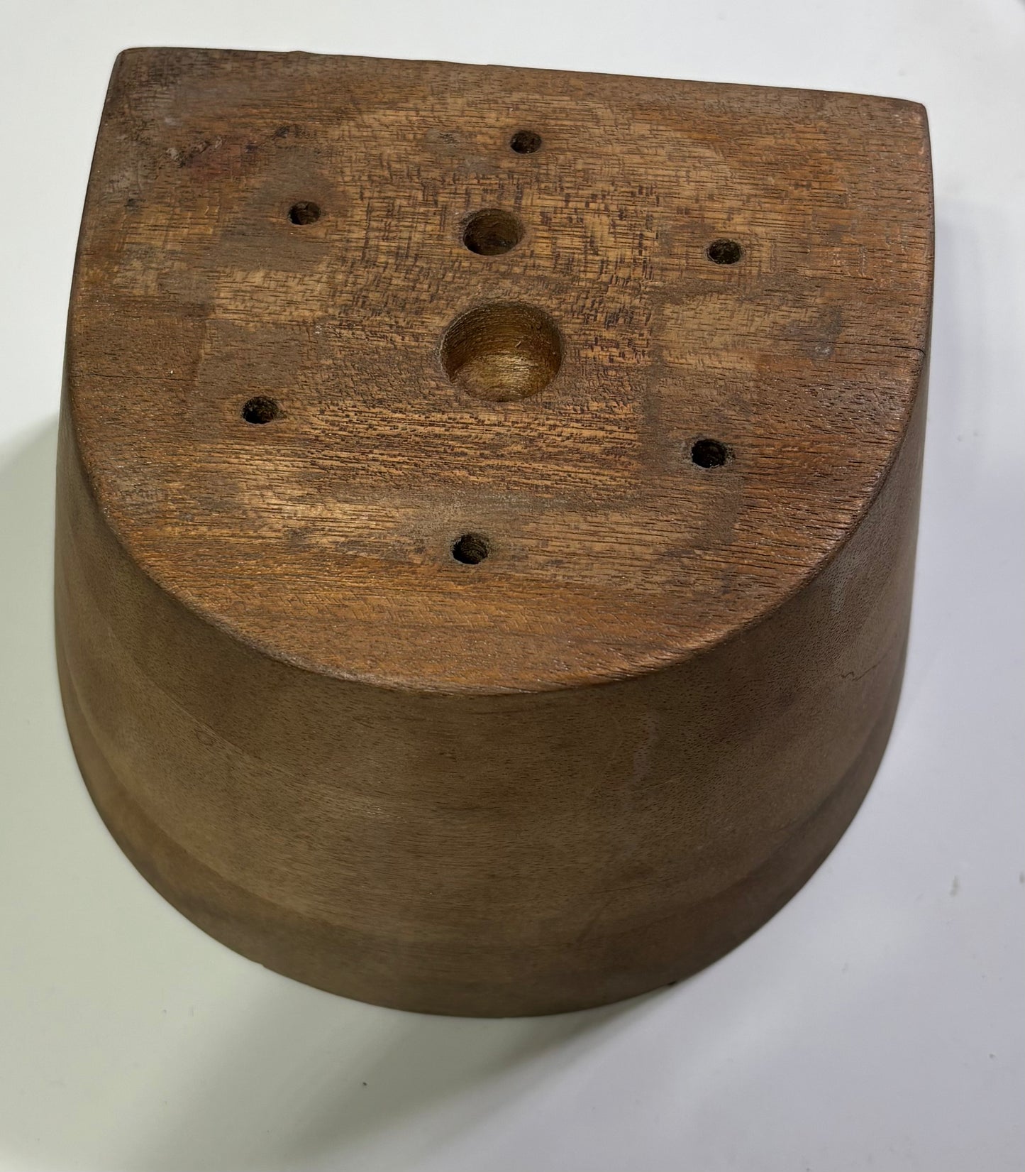 Teak Winch Base