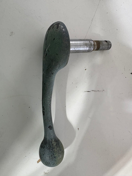 Vintage Bronze Steering Pedestal Throttle