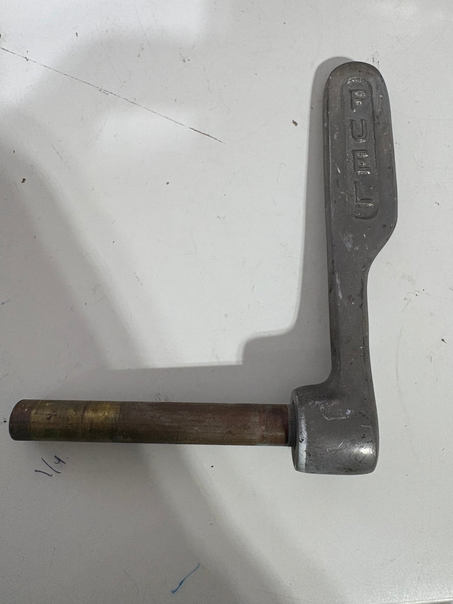 Chromed Bronze Fuel Throttle for Pedestal