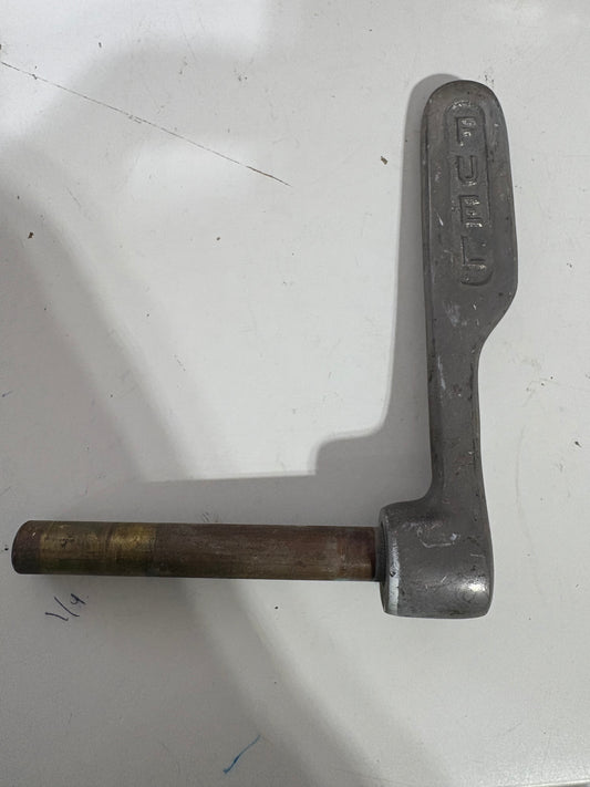 Chromed Bronze Fuel Throttle for Pedestal