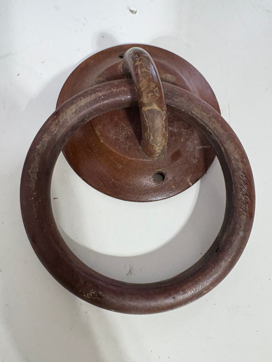 Teak Bathroom Hand Towel Holder