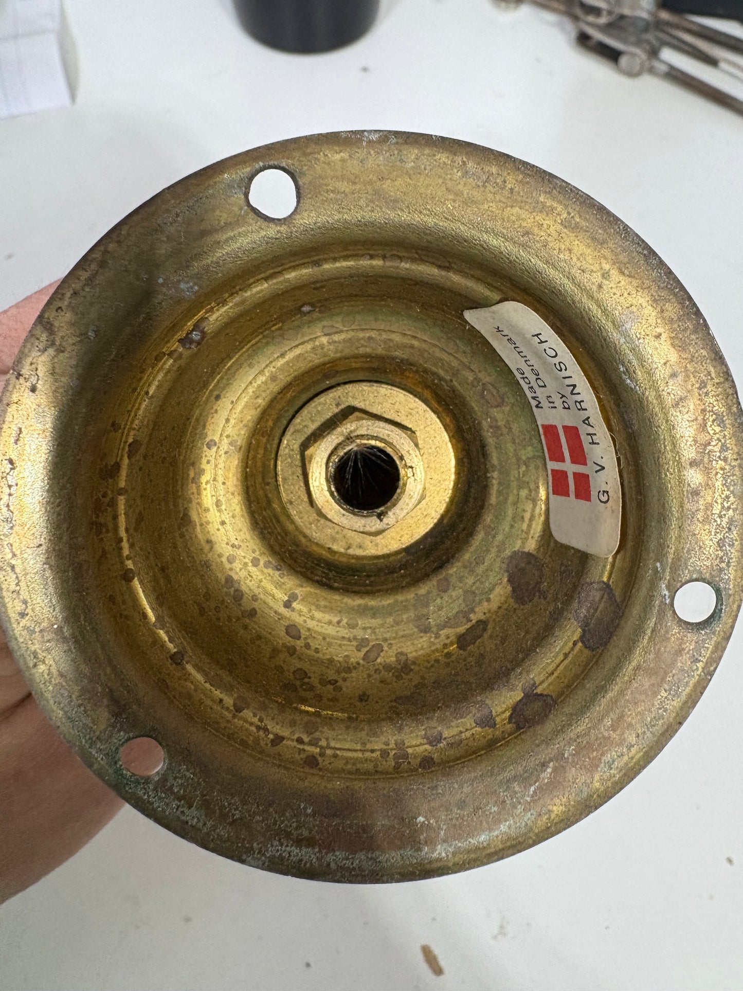 Oil Lamp Deflector