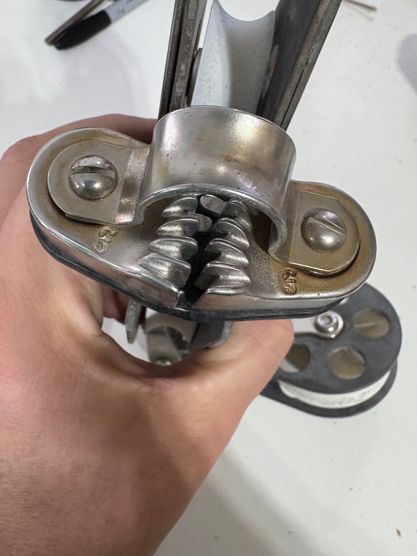 Schaefer Fiddle with Cam Cleat and Single Block