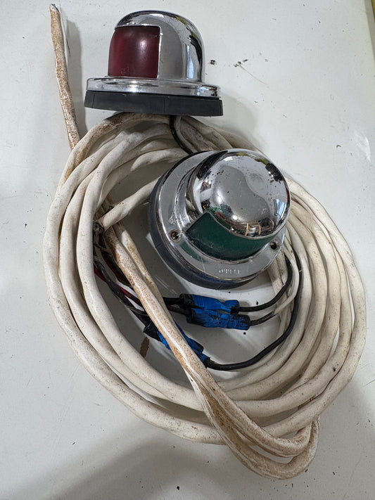 Pair Of Perko Navigation Lights