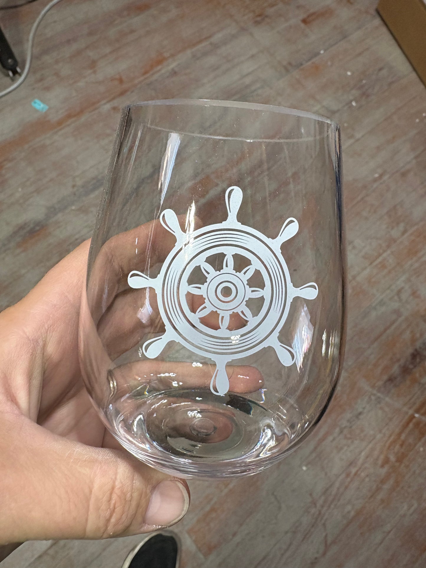 XYZ Boat Supplies Melamine Stemless Wine Glasses (4)