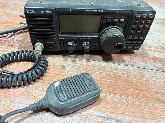 Icom IC-718 HF Transceiver