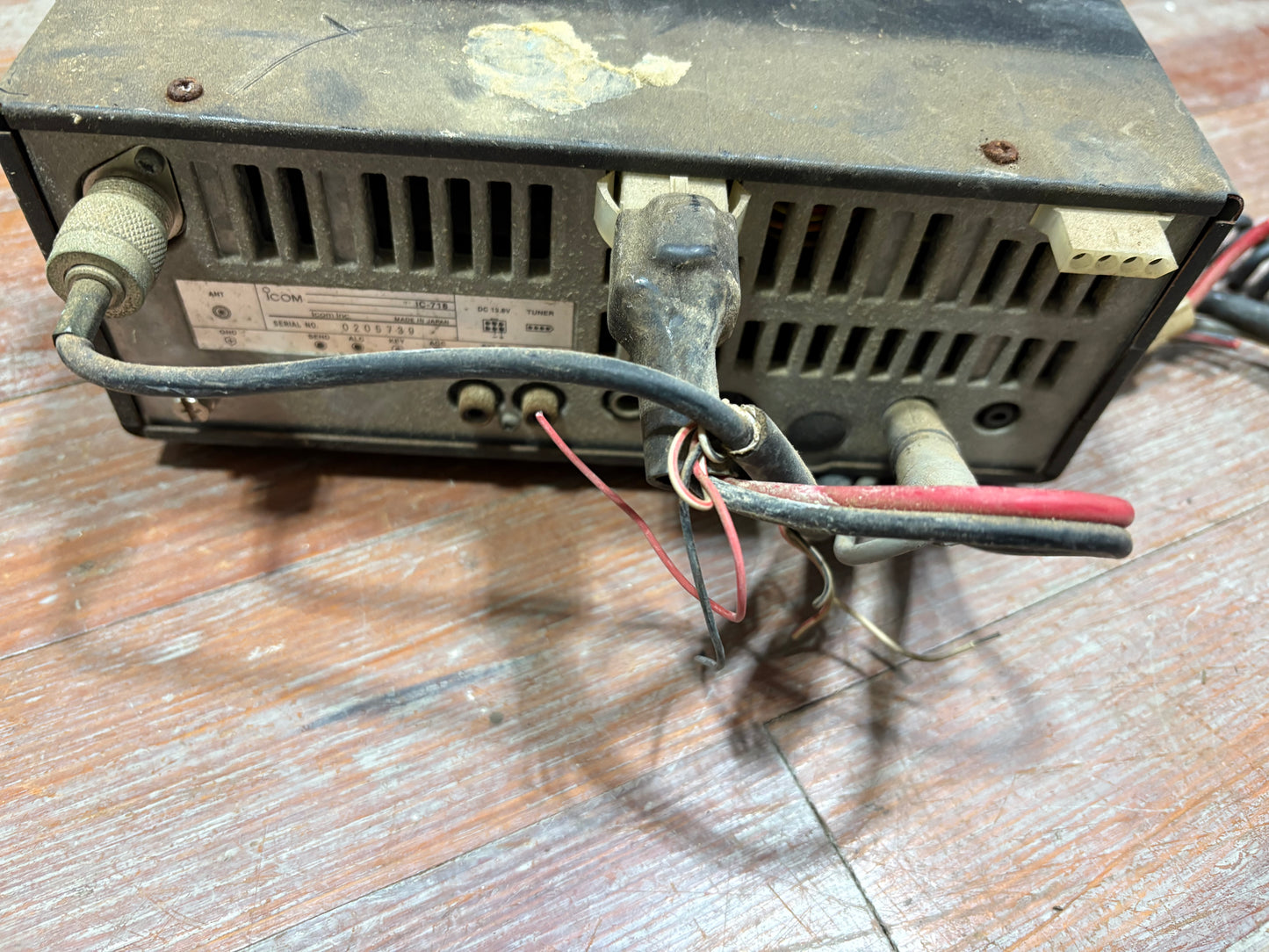 Icom IC-718 HF Transceiver