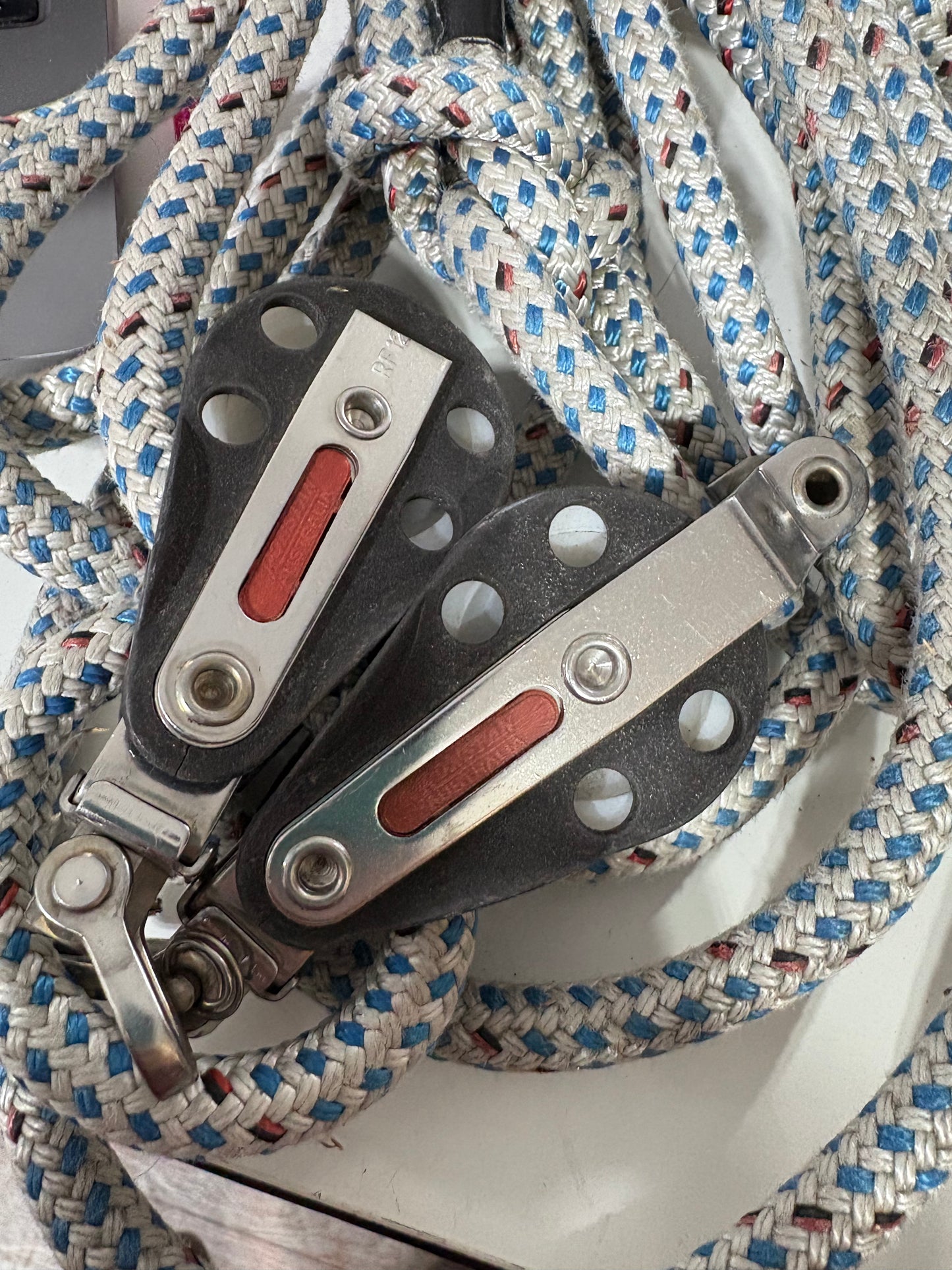 Small Ronstan Boom Vang - 30' Of Line