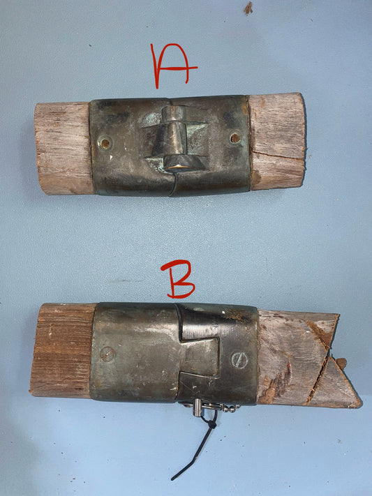 Vintage Bronze Gate Hinge Sets - LOCKING OR NON LOCKING