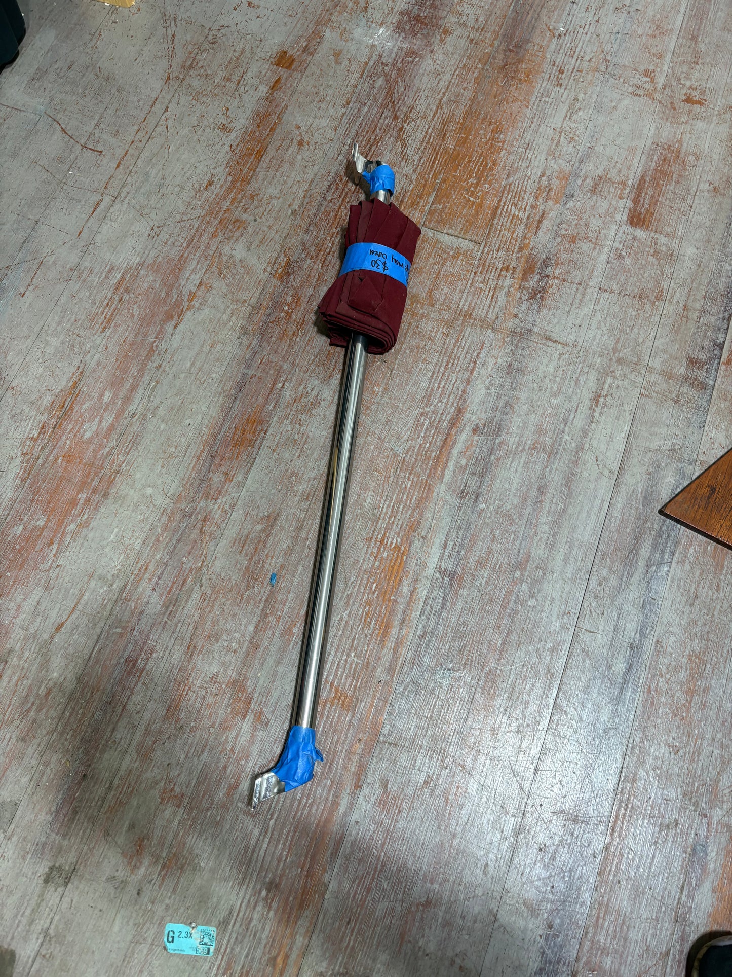 Hatch Shade over Companion Way Area off Hunter 34