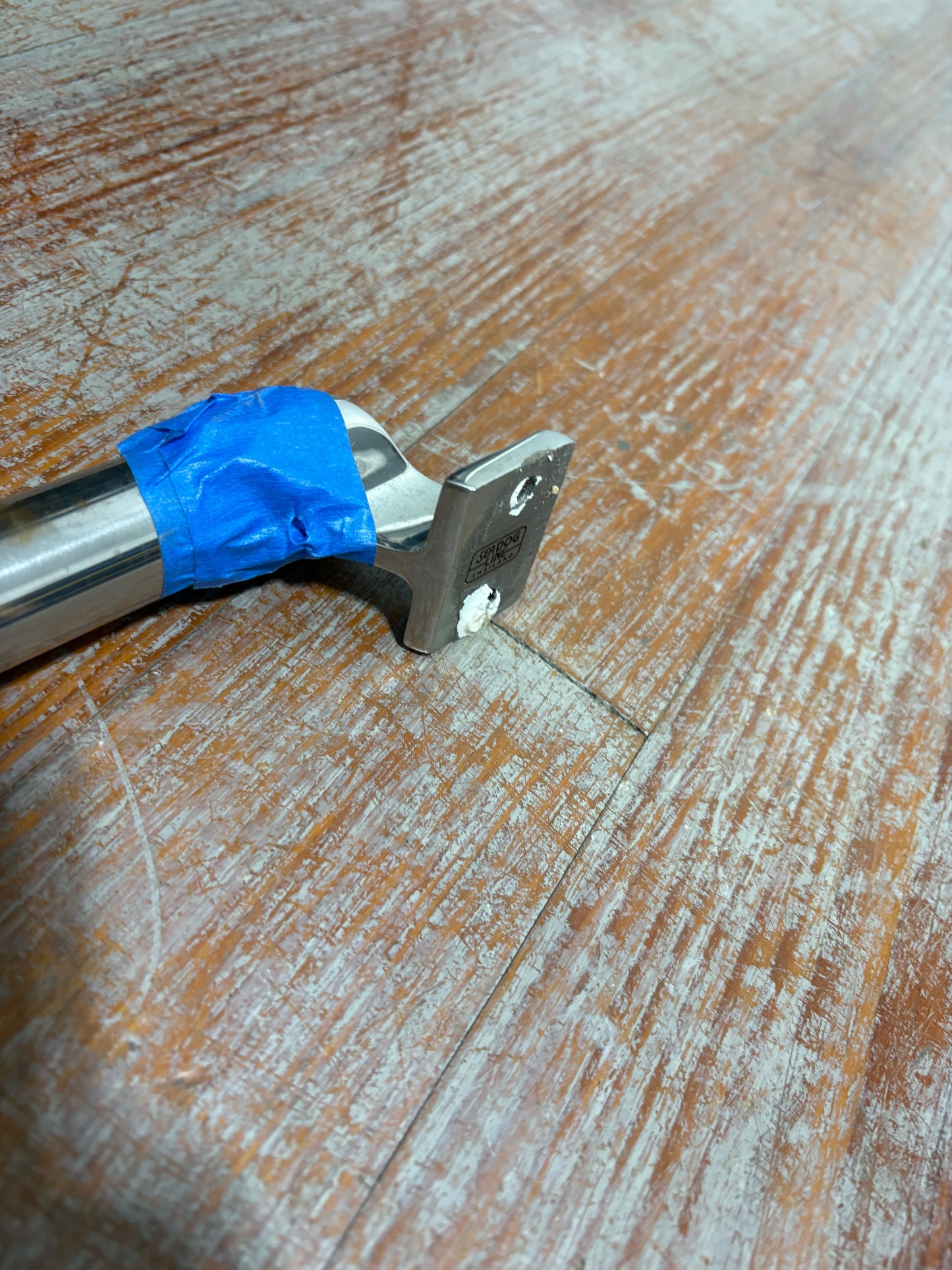 Hatch Shade over Companion Way Area off Hunter 34