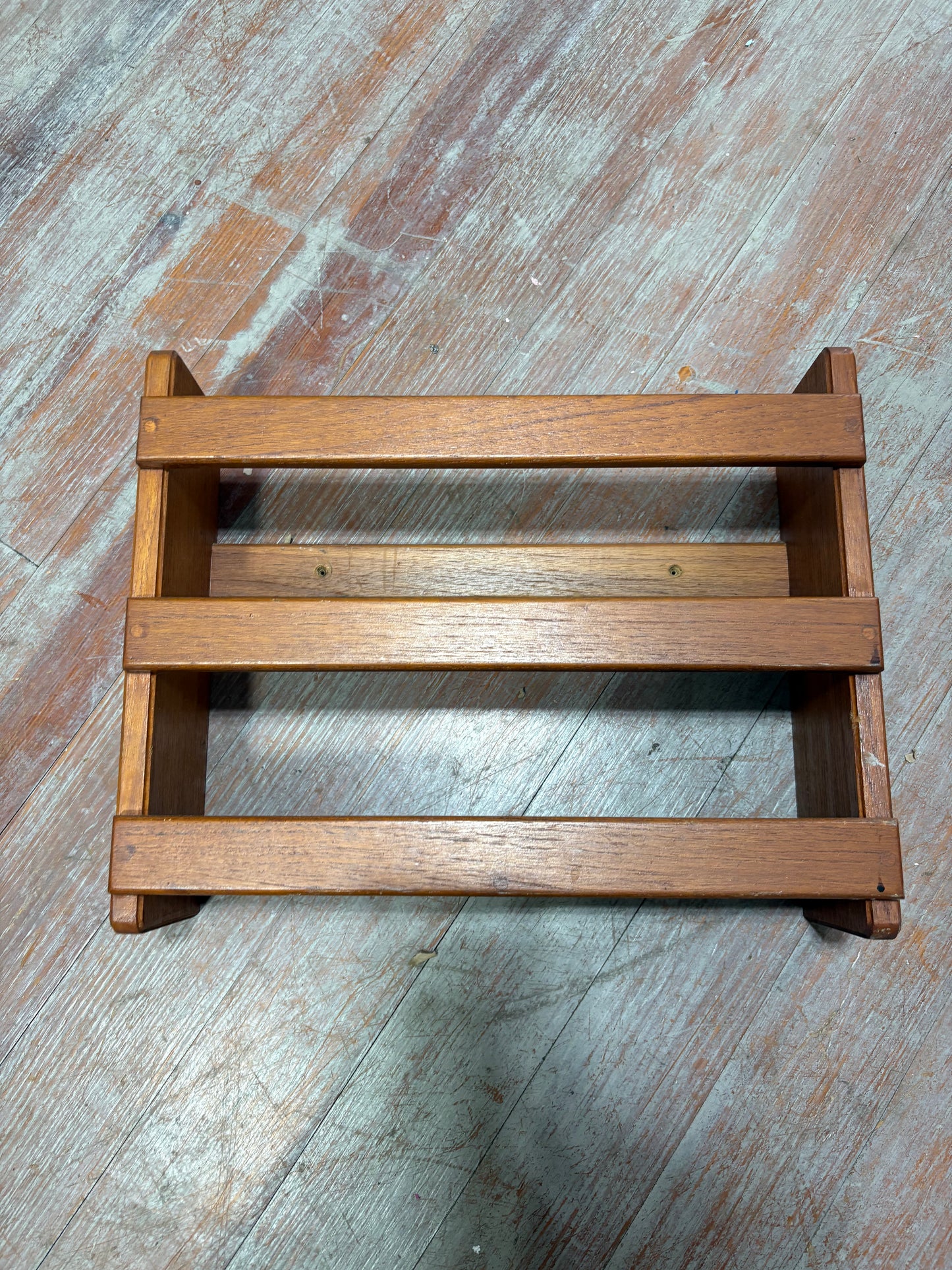 Teak Wall Rack
